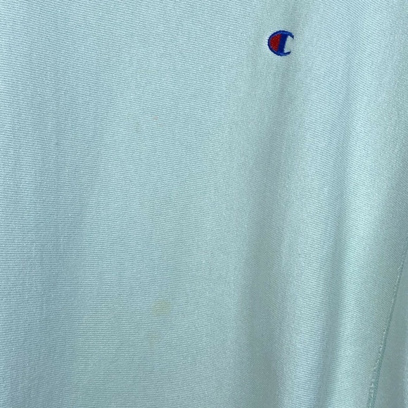 Baby Blue Champion Reverse Weave Crewneck VTG L - Picture 5 of 7
